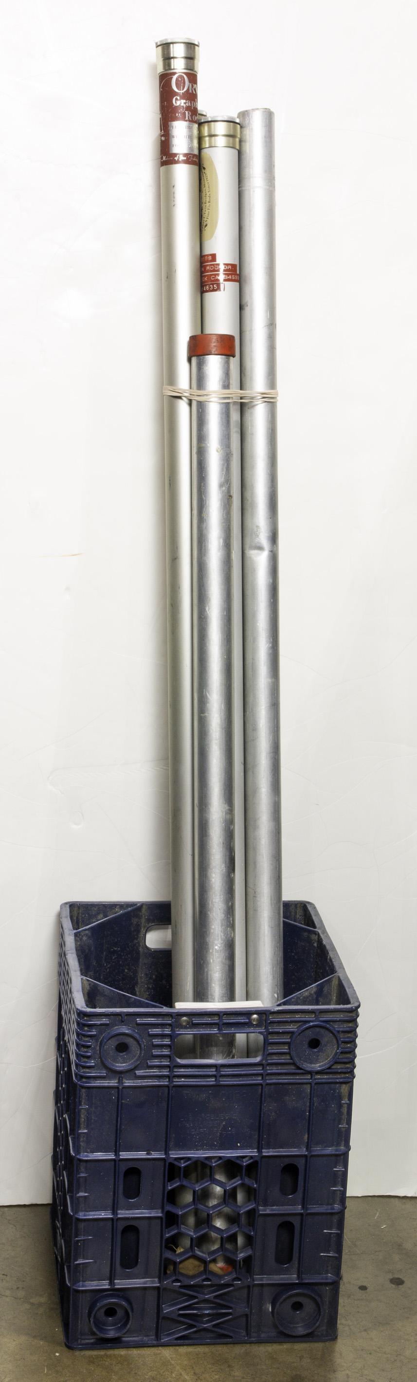 (lot of 6) Fishing pole group (1 of 1)