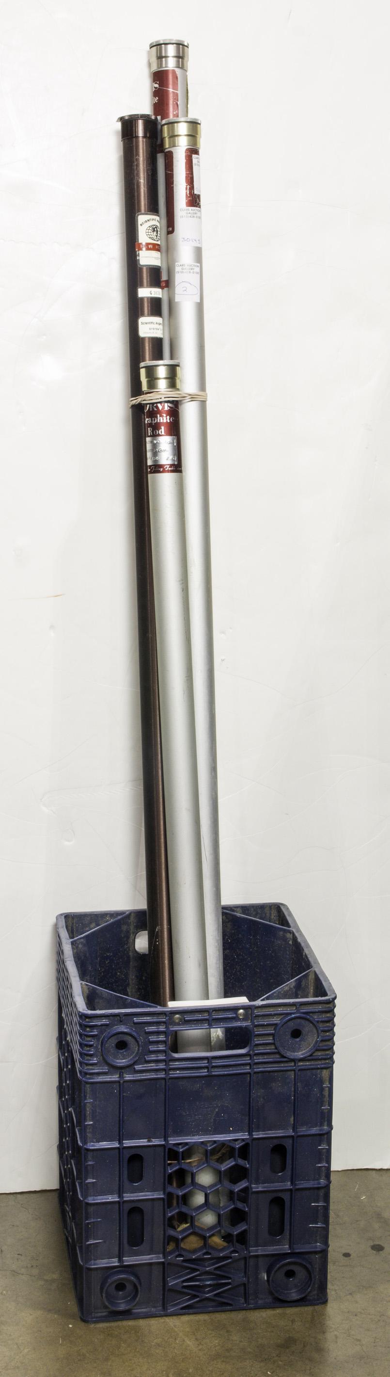 (lot of 4) Fishing pole group (1 of 1)