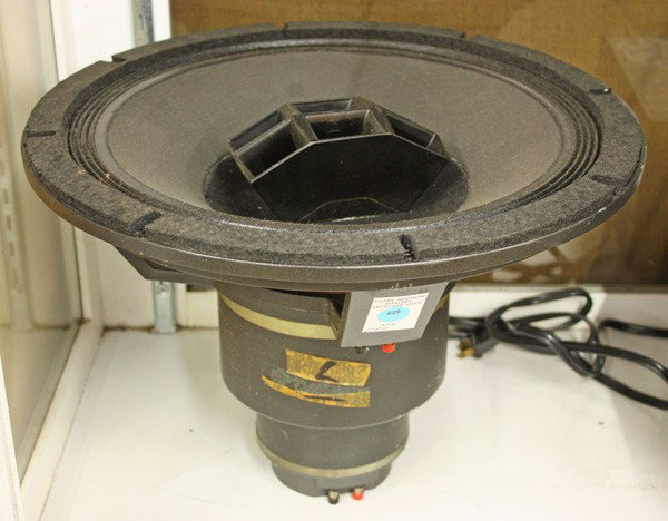 Altec Lansing coaxial 604-HPLN speakers: (Lot of 2) Altec Lansing model 604-HPLN speakers, serial number 00329, two way coaxial speaker, 13'' x 16''