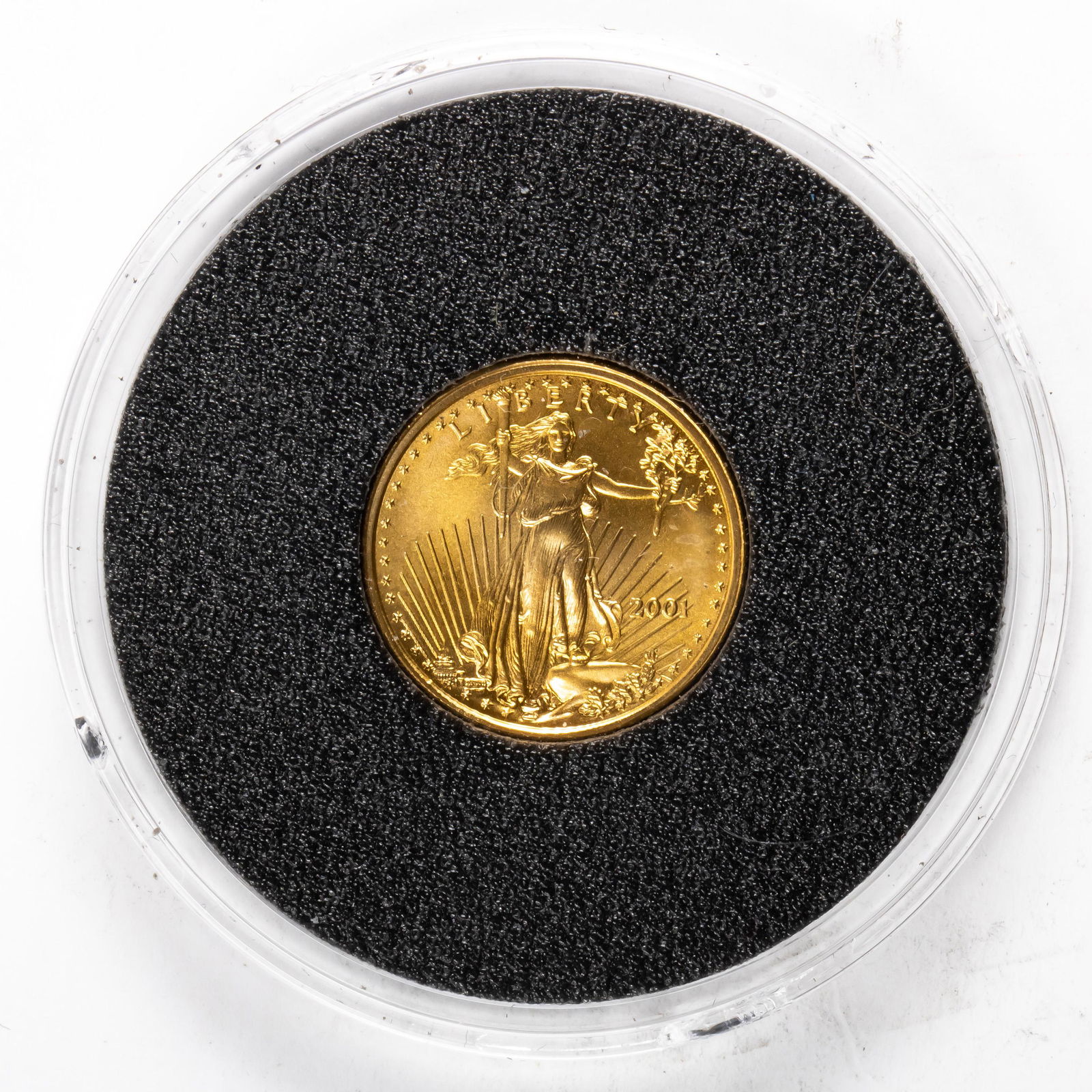 2001 $10 Gold USA Eagle 1/10 ozt (1 of 2)