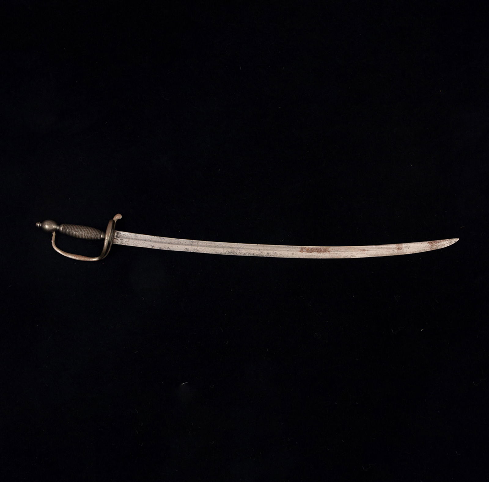 A Spanish/Mexican type sword, an iron hilt with a wire (1 of 4)