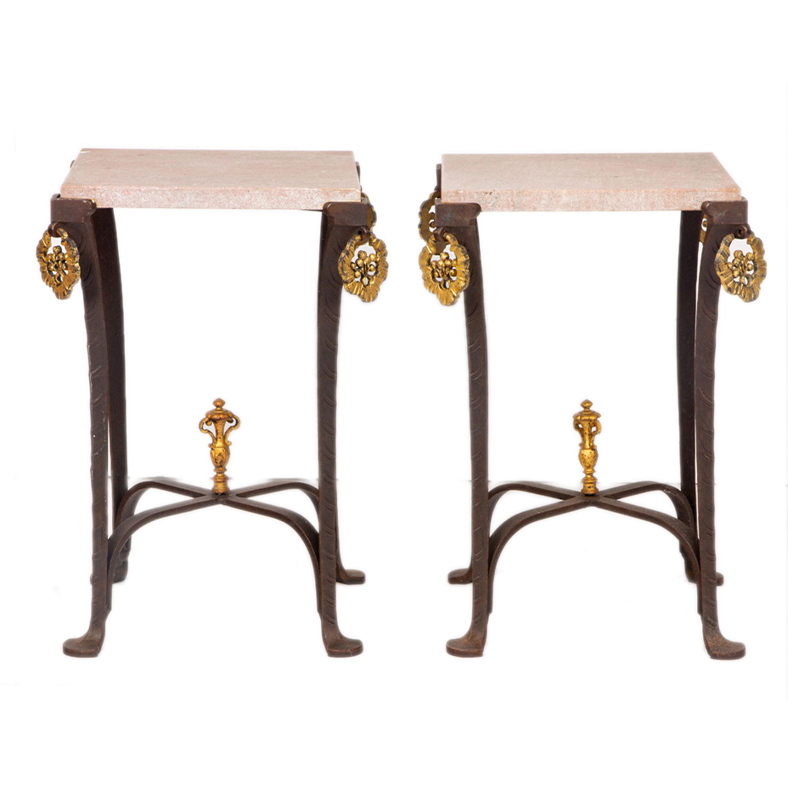 A pair of Neoclassical style occasional tables (1 of 3)