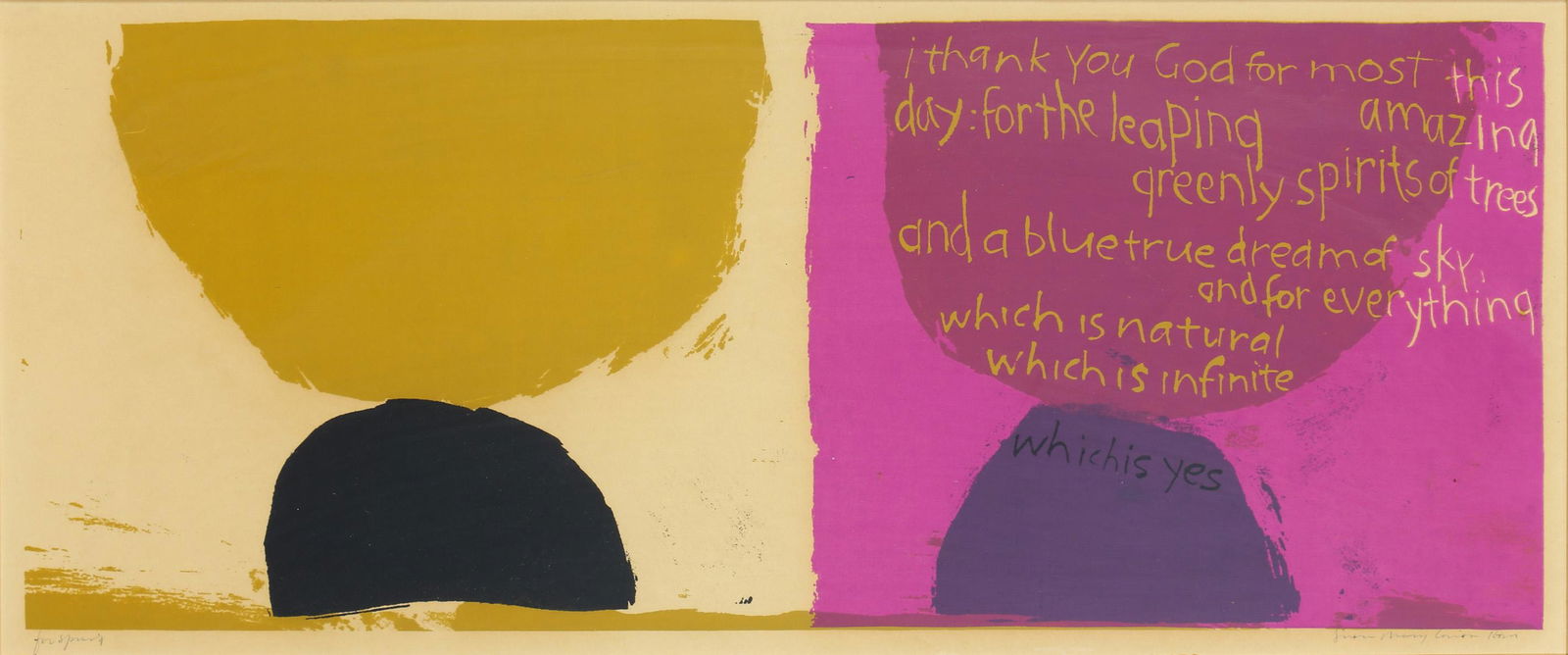 Print, Mary Corita Kent (1 of 5)