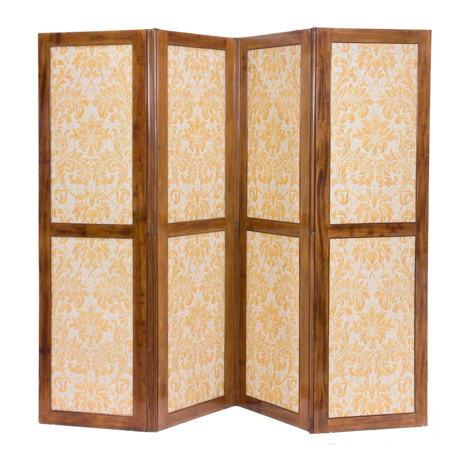 A Contemporary folding floor screen, one side (1 of 2)