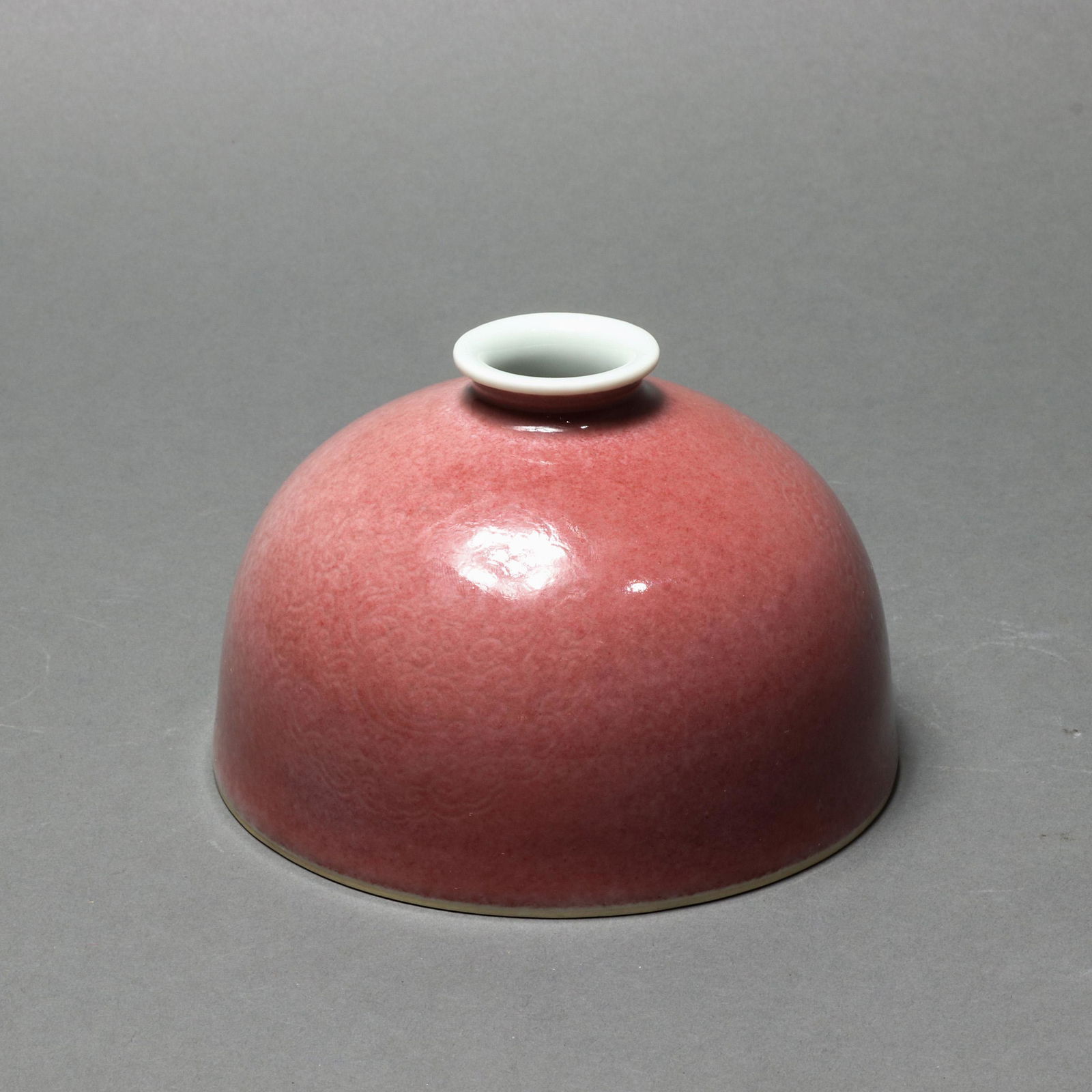 Chinese peach bloom glaze water coupe (1 of 3)