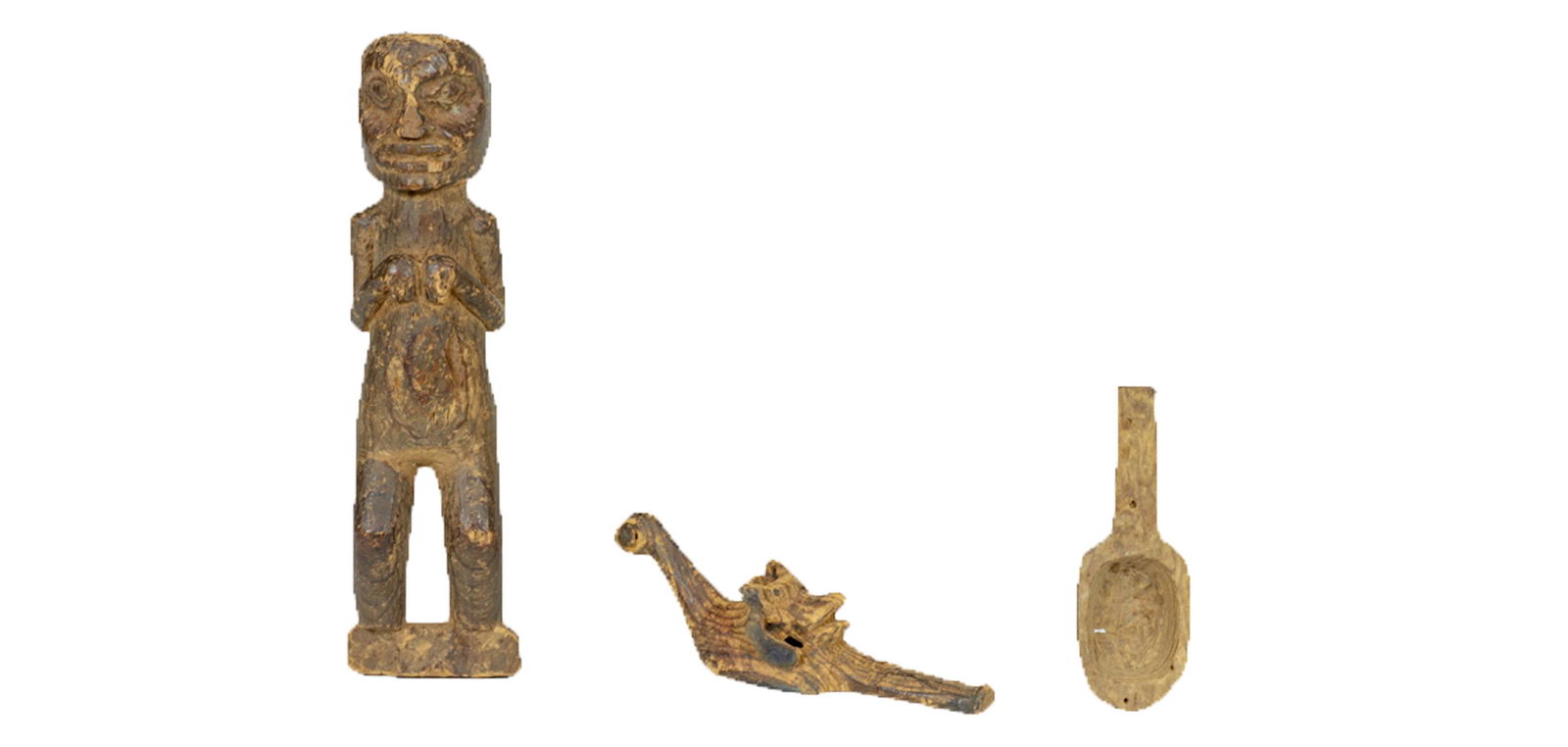 (lot of 2) Ethnographic carvings (1 of 1)