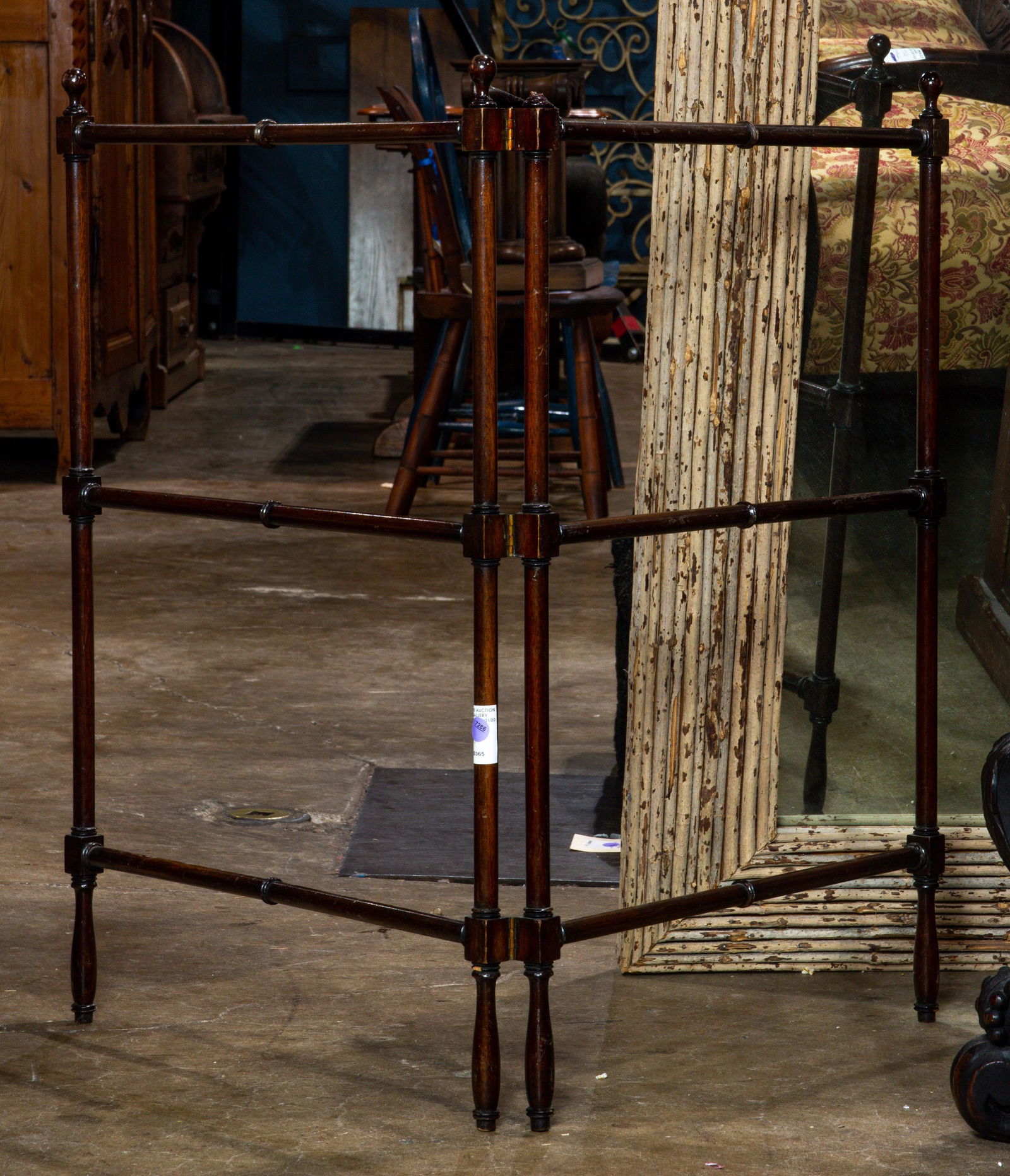 Georgian style mahogany rack (1 of 1)