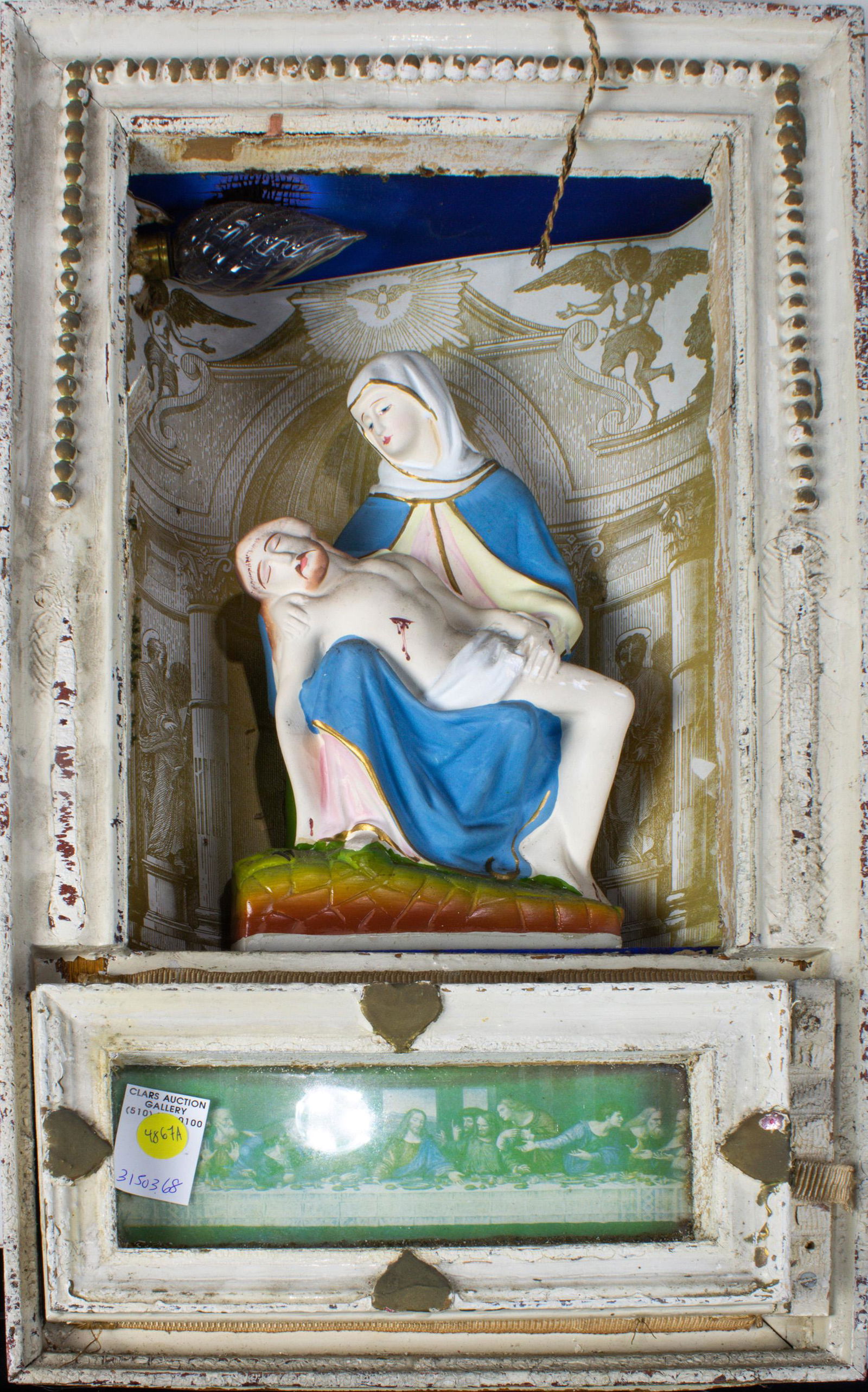 Baptismal/ Eucharist kit with ceramic group of the (1 of 1)