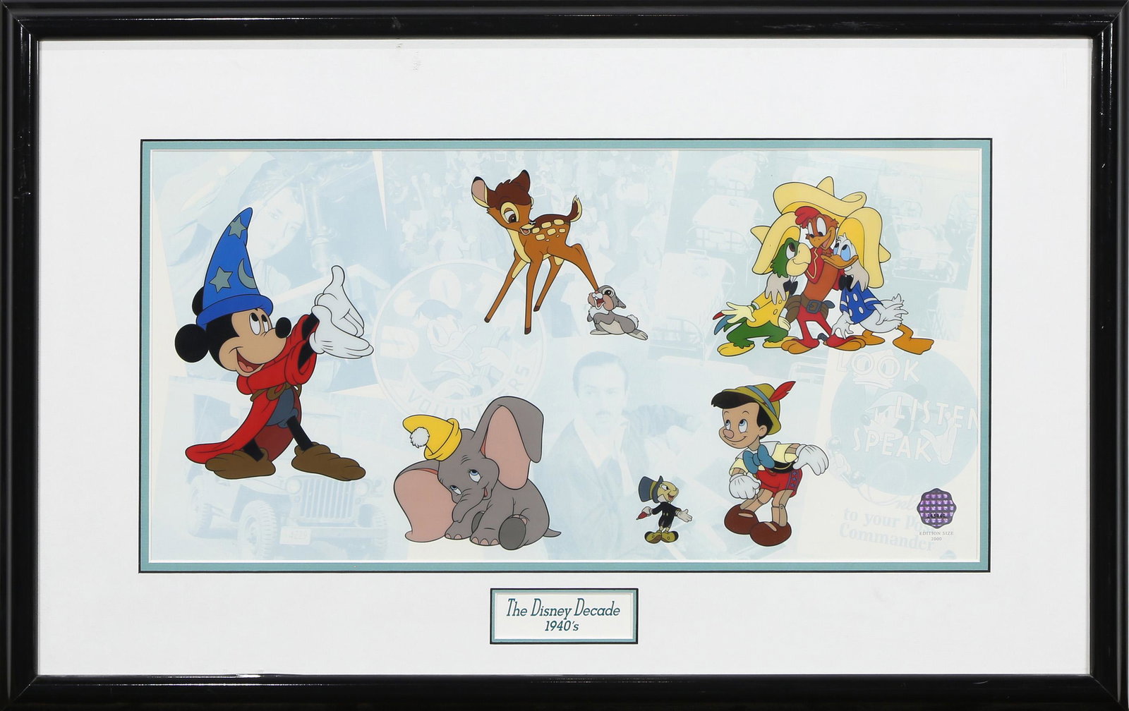 Sericel, Disney Decades: The 1940s (1 of 5)