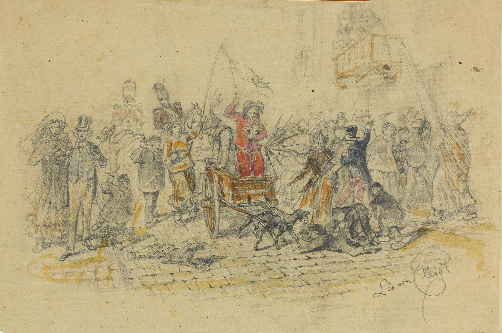 Work on paper, Leo Von Elliot (1 of 2)