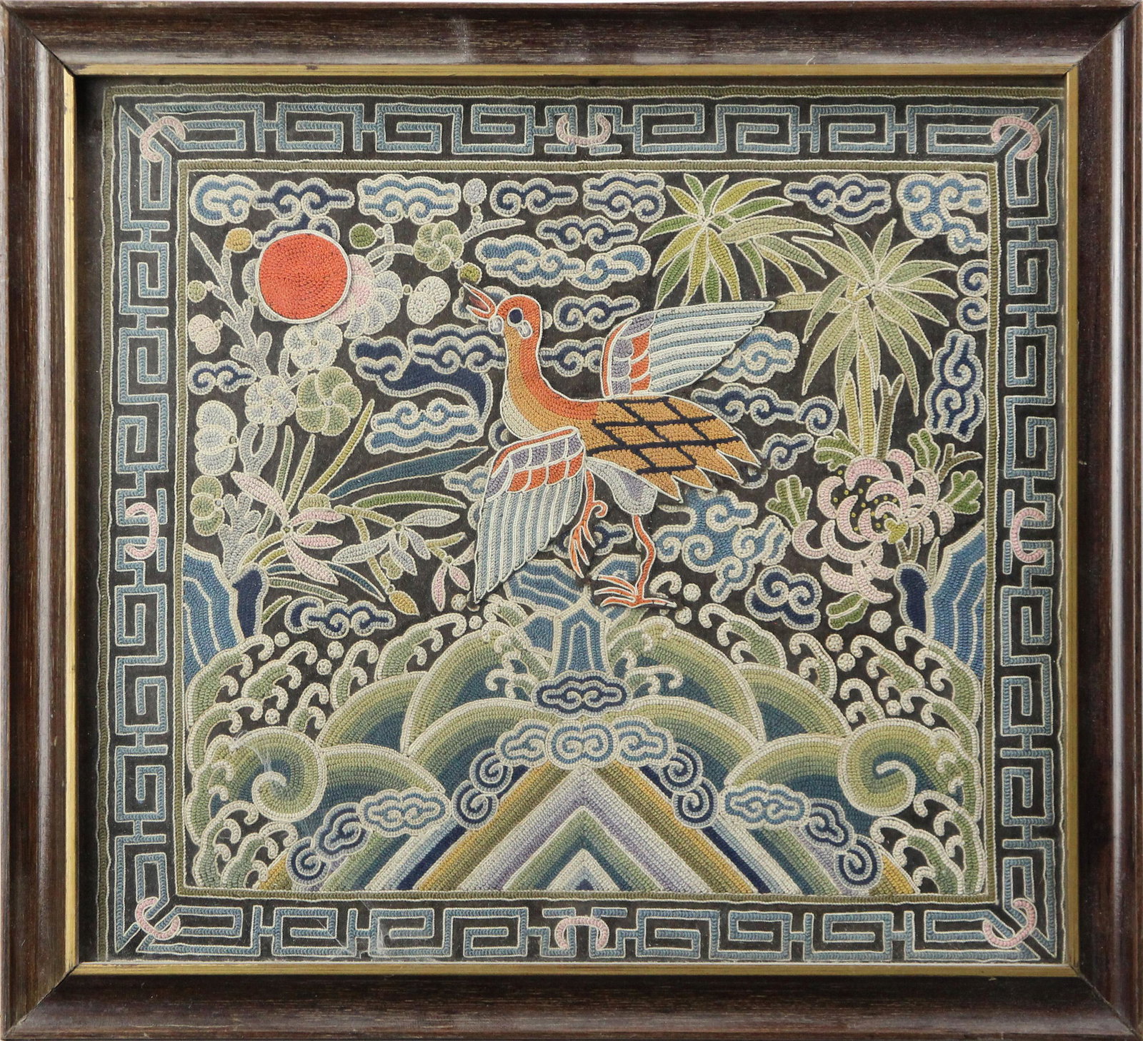 (lot of 5) Chinese rank badges (1 of 5)