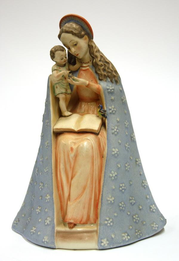 Hummel figurine: Hummel Figurine ''Flower Madonna'' impressed 1st mark, 8.75''