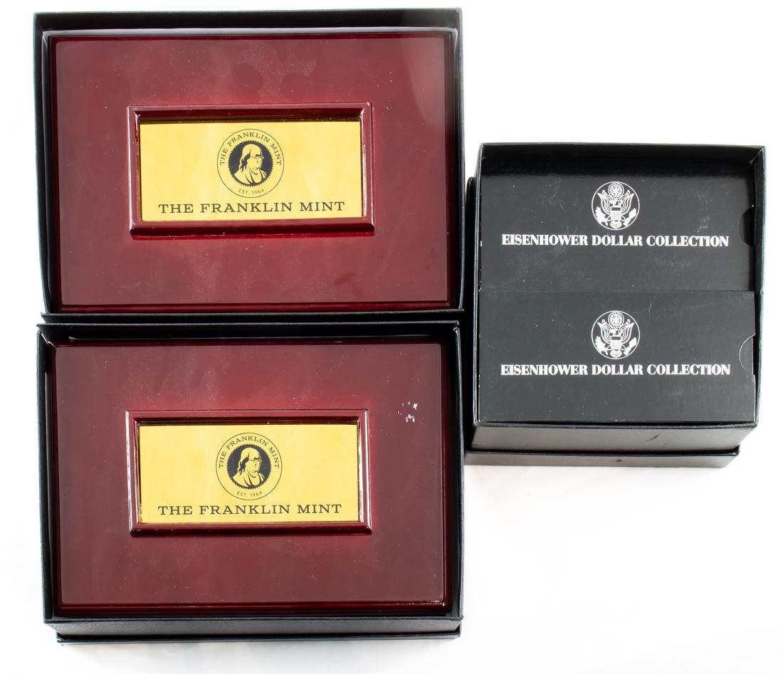 US Silver Commemorative Group: Kennedy Coin and (1 of 3)