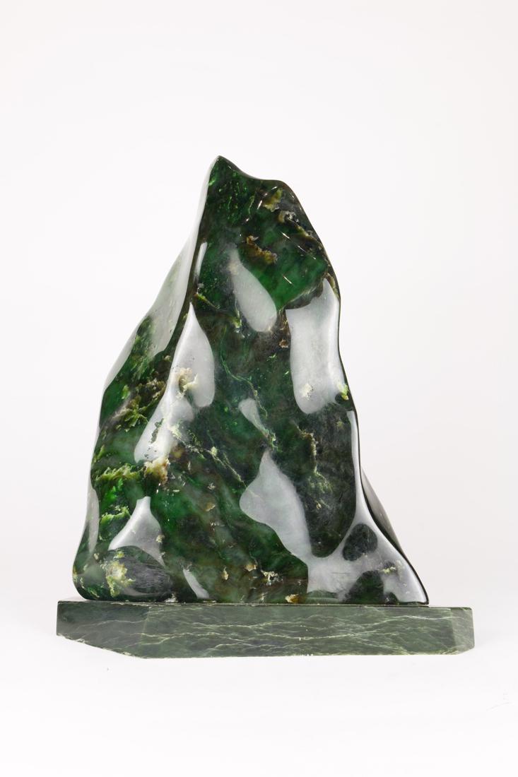 A large polished hardstone specimen (1 of 3)