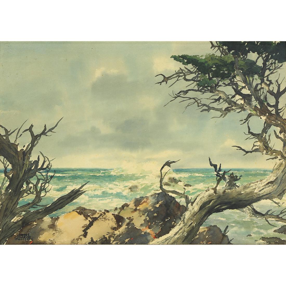 Watercolor, James March Phillips (1 of 4)