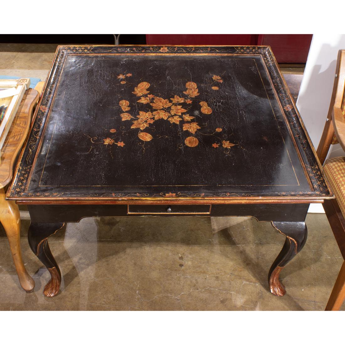 Japanese style lacquered occasional table: Japanese style lacquered occasional table,