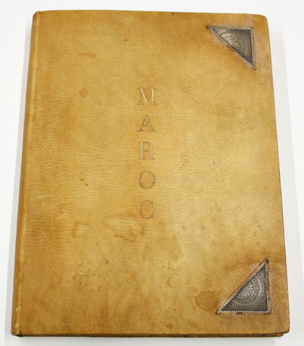 Book, Marcoc 1932-1933, Henri Le Riche: Book, ''Maroc 1932-1933'', Le Riche Henri, Chez l'Auteur, 14 Rue Benjamin-Constant, Neuilly-Sur-Seine, 1933, limited edition, number 28 of 1000 copies, short intro text in French, followed by 30 full-