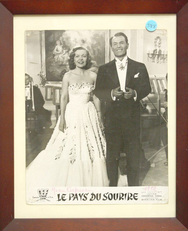 Assorted items, Jan Kiepura: (lot of 8) Assorted items consisting of photographs, a scrapbook, opera posters, and a cd (La Boheme)featuring 1930s Opera tenor, Jan Kiepura (Polish, 1902-1966)