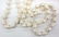 4680: Cultured pearl baroque necklace bracelet