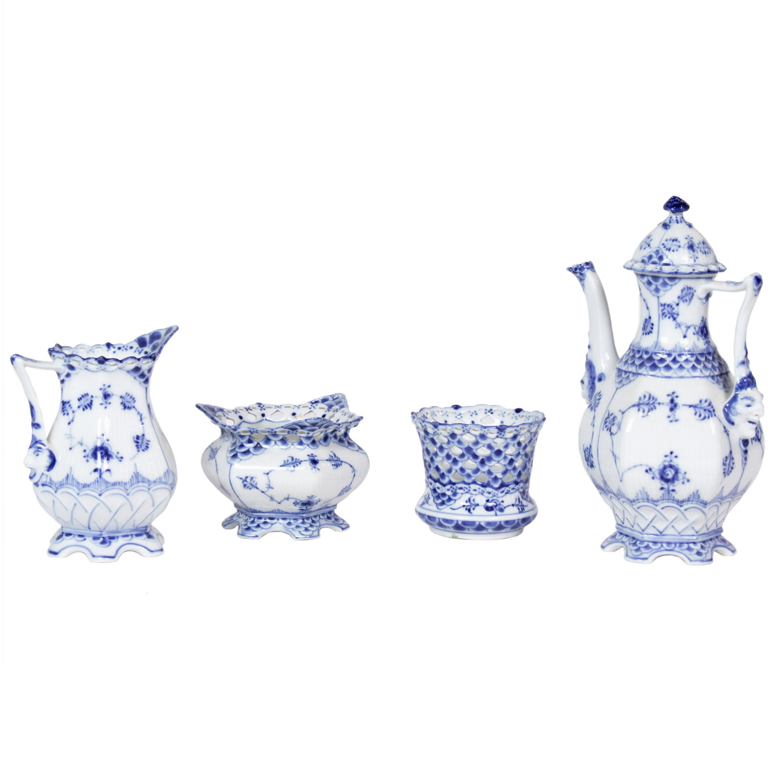 Royal Copenhagen porcelain coffee set (1 of 12)