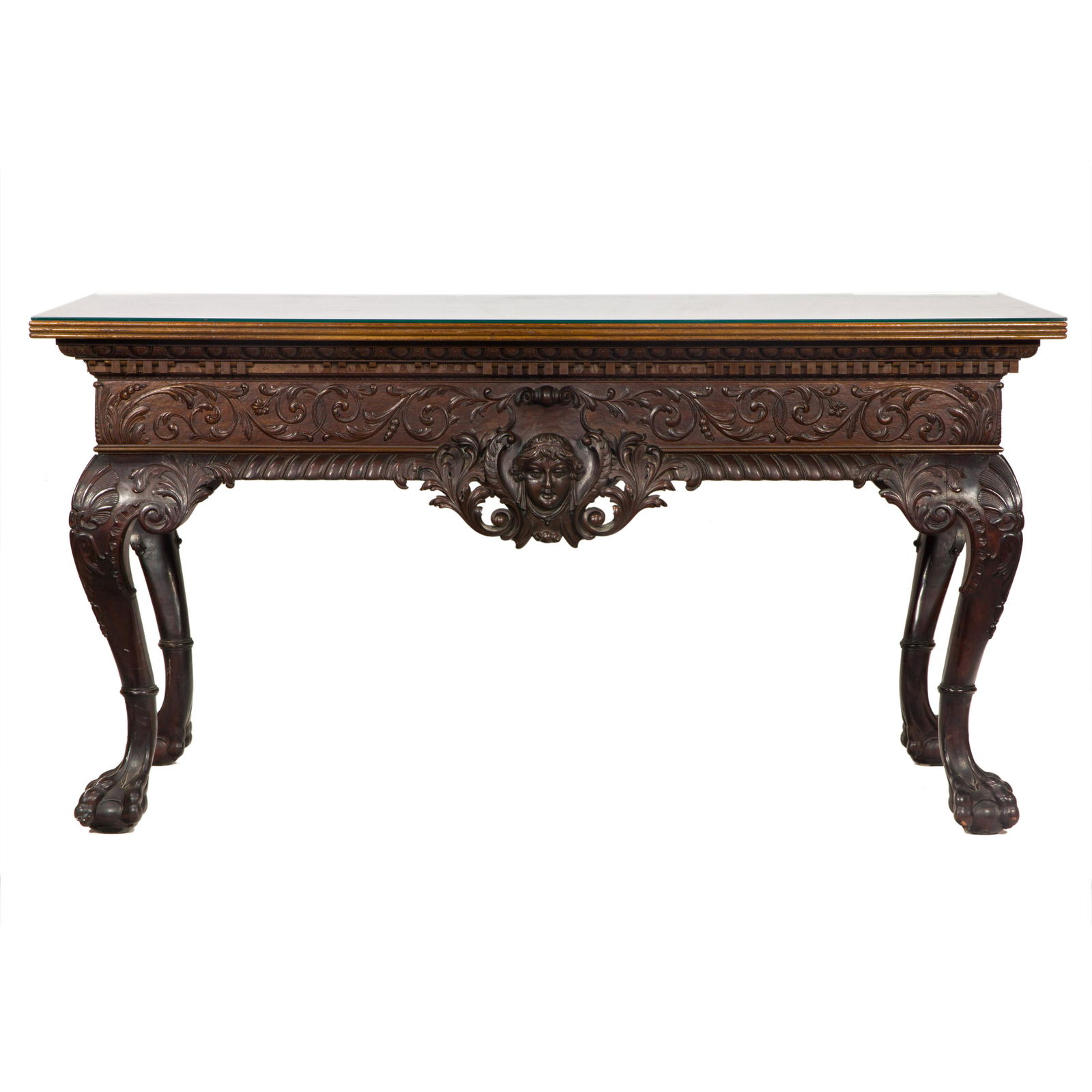 A Renaissance Revival style console table (1 of 4)