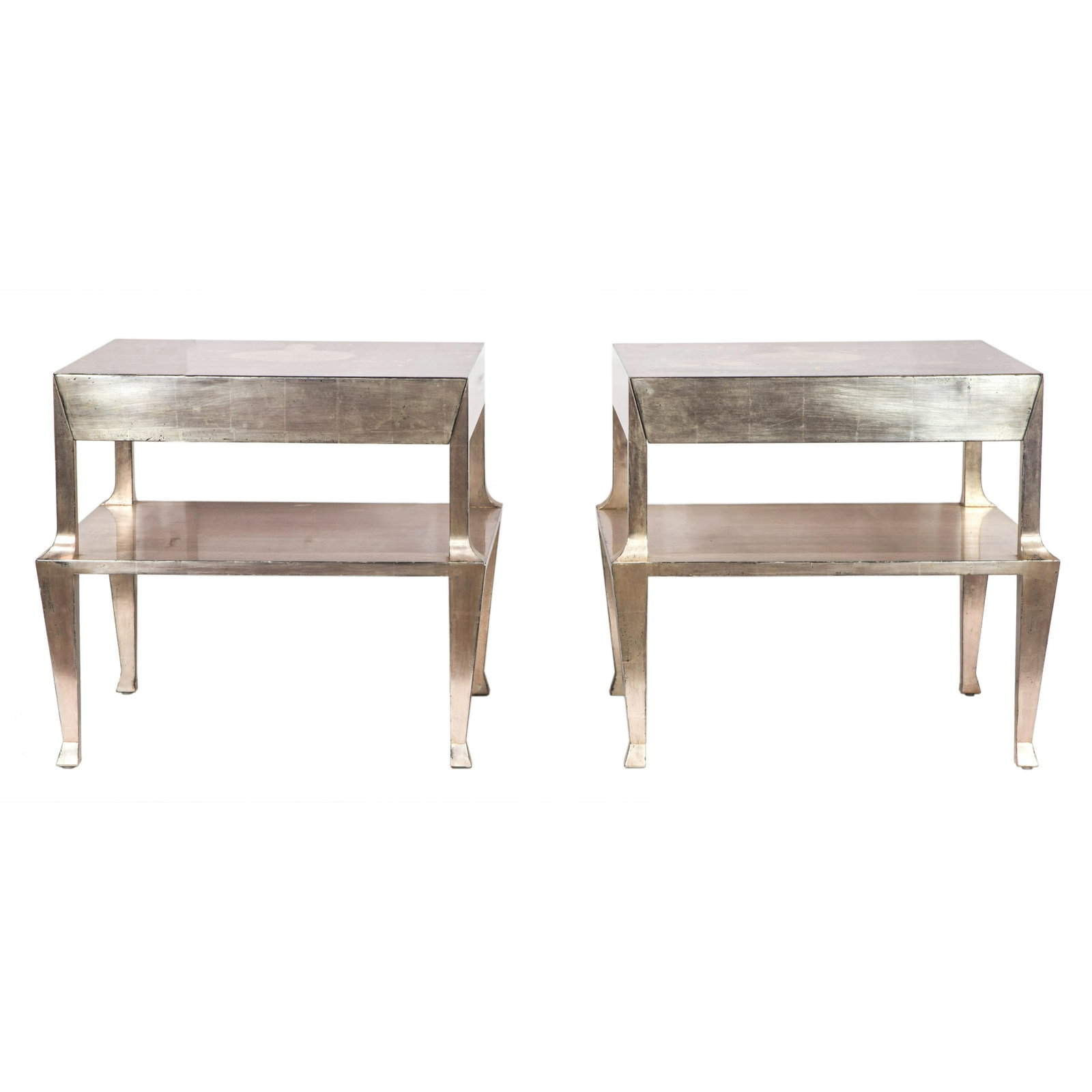 A pair of Therien Studio Workshops Rhodes side tables (1 of 4)