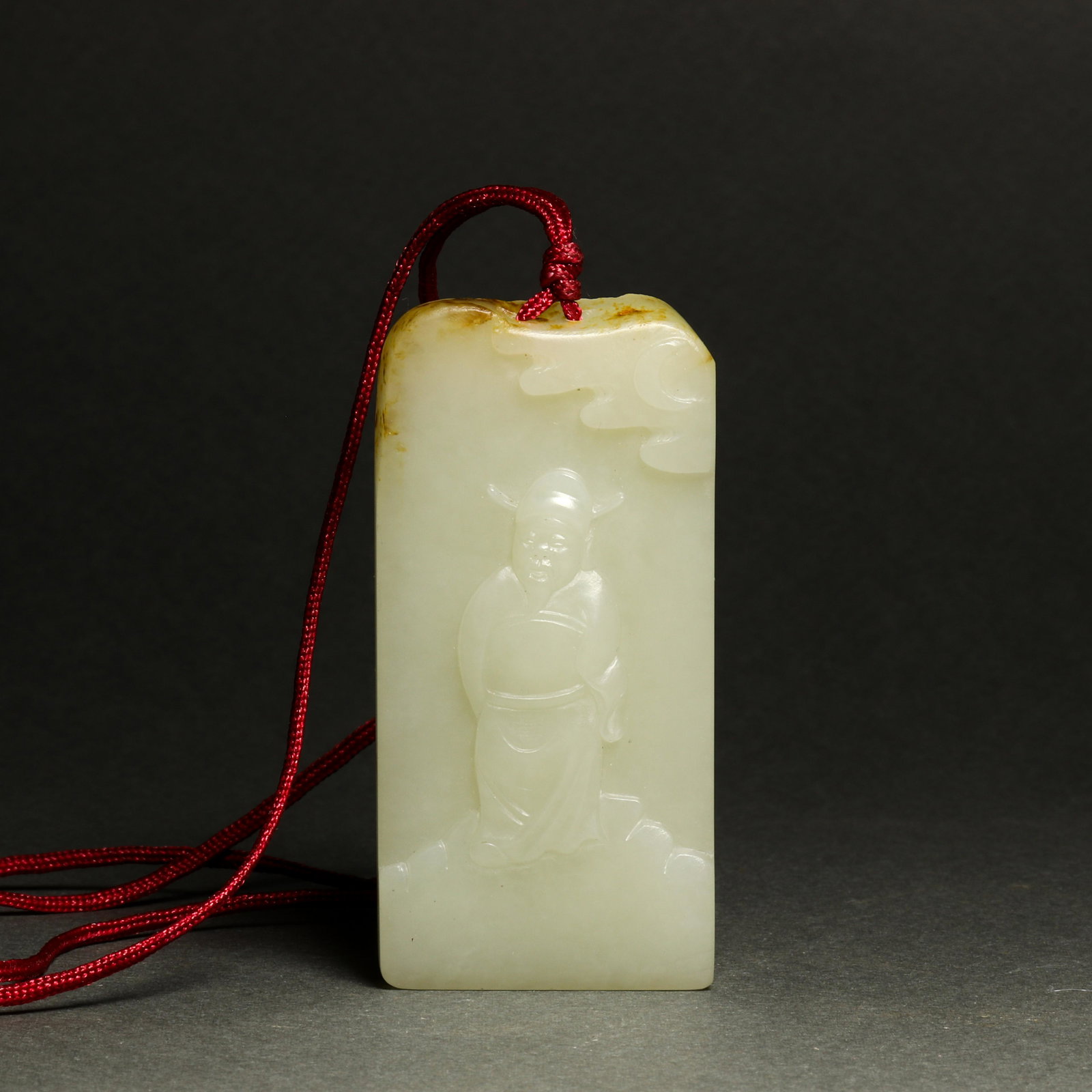 Chinese archaistic jade Bi disc (1 of 2)