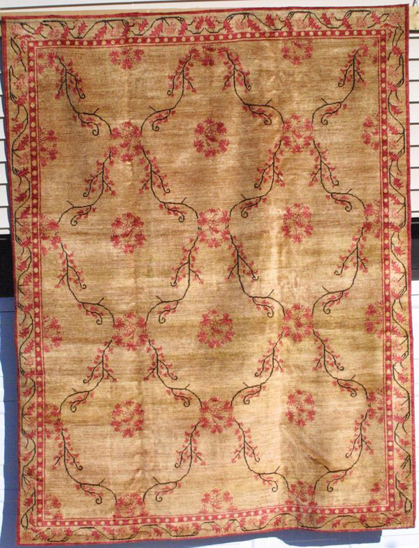 Darya carpet: Darya carpet; Agra design; Northeast Persia; 7ft 8in x 10ft