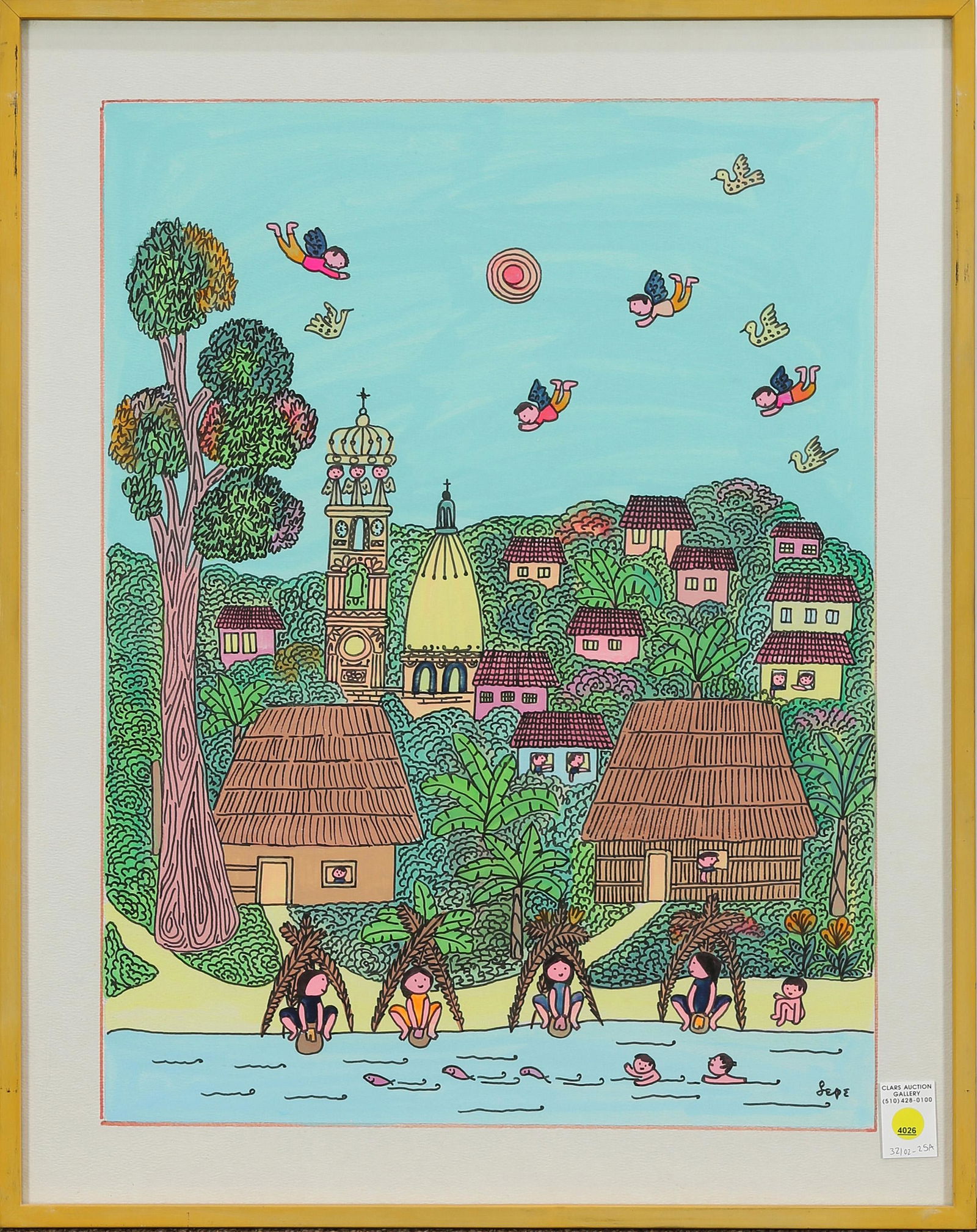 Watercolor, Manuel Lepe (1 of 2)