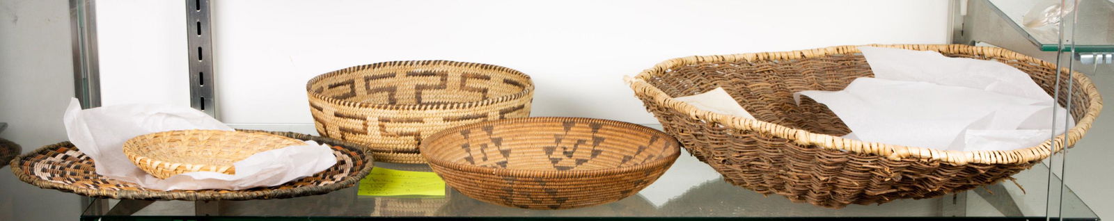 (lot of 5) South West baskets, including Apache, Hopi, (1 of 1)