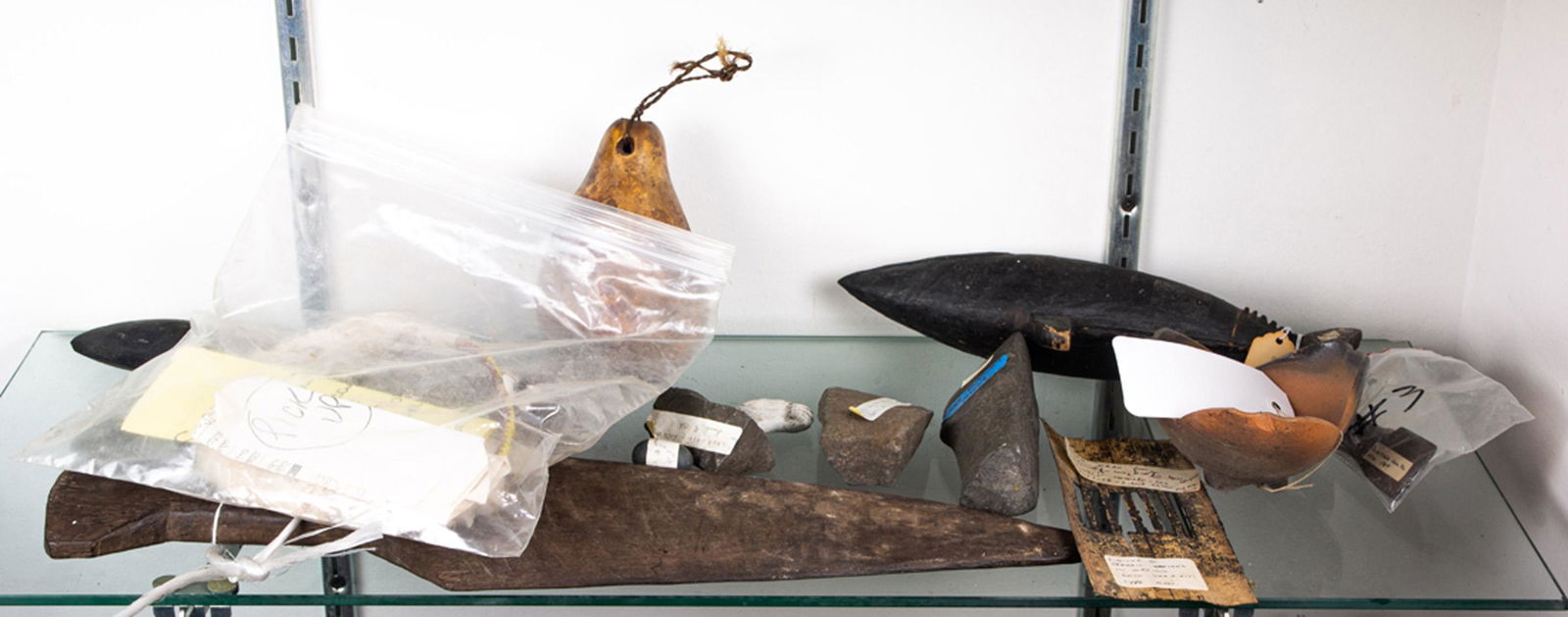 One shelf of Oceanic art (1 of 1)