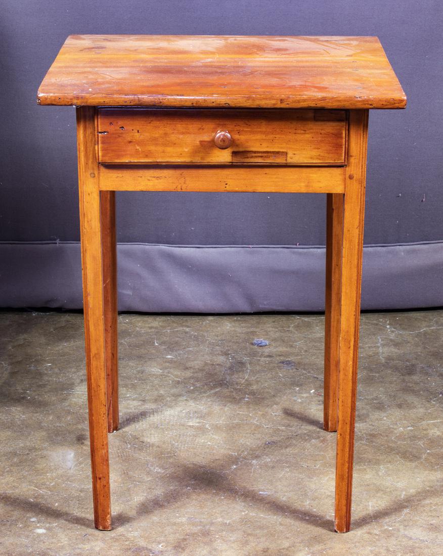 A Federal single drawer work table (1 of 2)