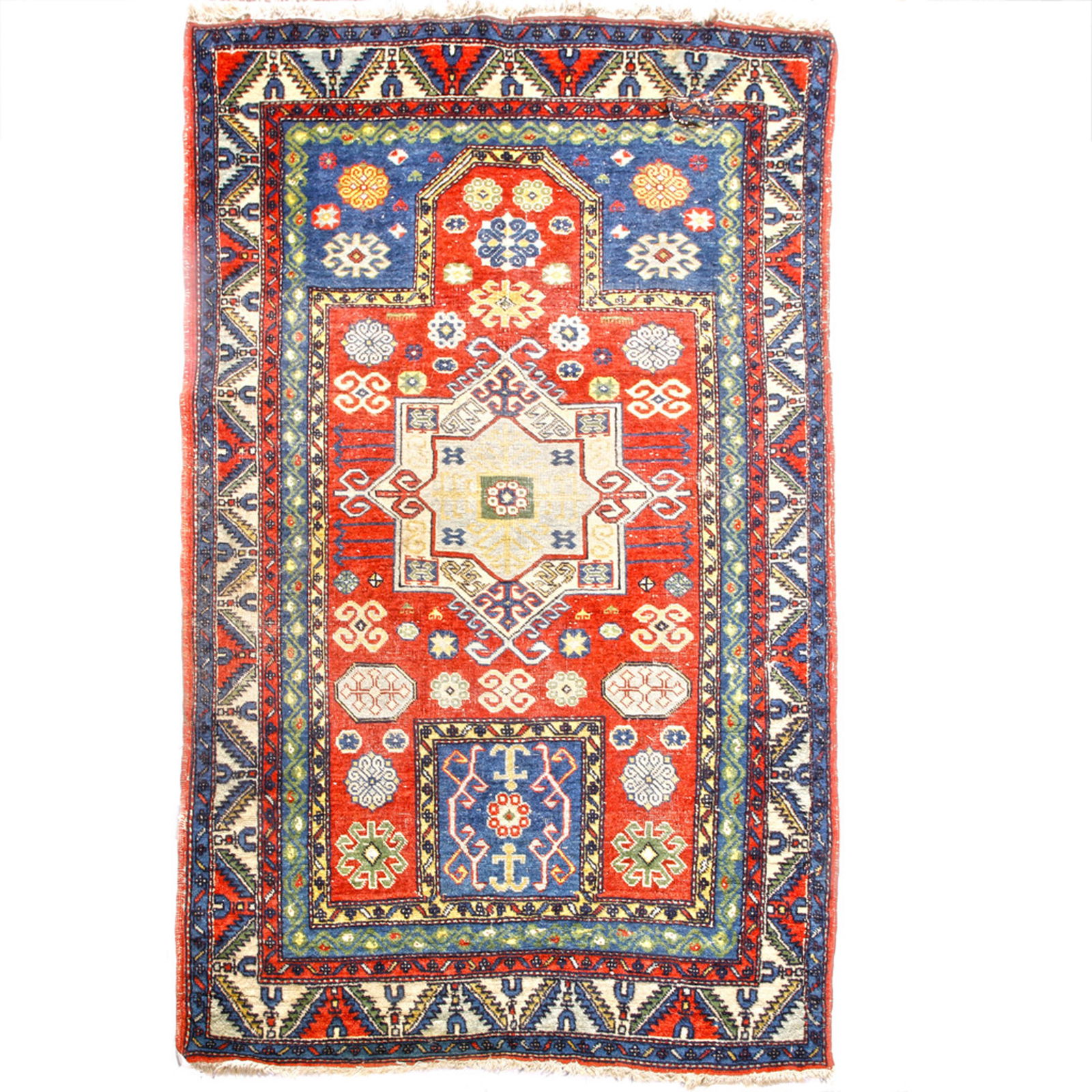 Persian Khotan carpet (patch) (1 of 3)