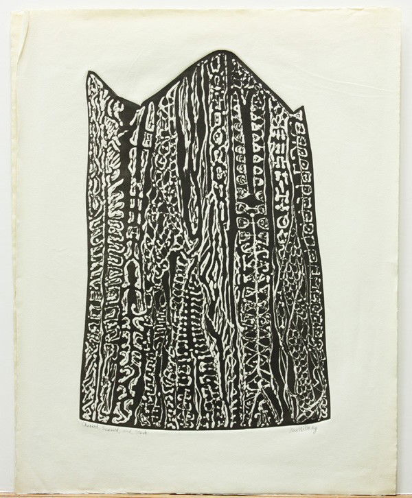 Prints by Gordon Gilkey: (Lot of 3) Unframed lithographs, ''After Mary Callery'', ''Roped, Crowd and Hatched'', and ''Charred, Scarred and Stark'', by Gordon Waverly Gilkey (American, 1912-2000), each signed ''Gordon Gilkey''