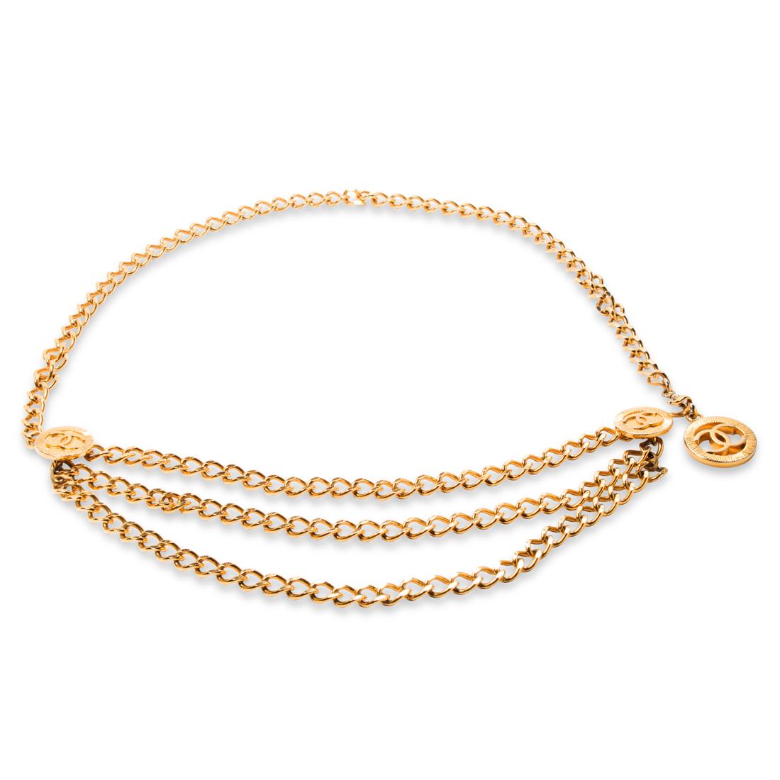 A metal belt, Chanel (1 of 2)