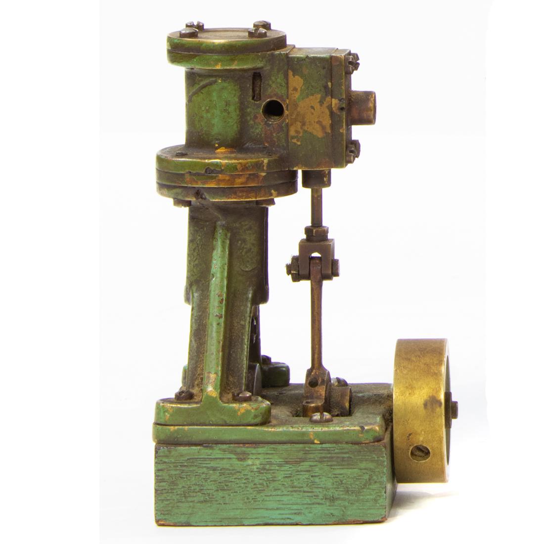 A miniature brass early model steam engine (1 of 2)