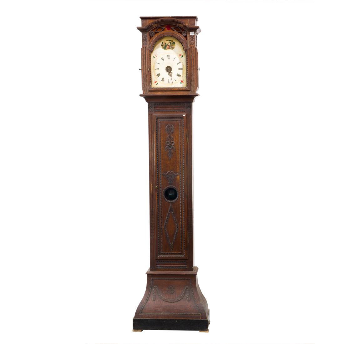 A Louis XV style long case clock circa 1860 (1 of 4)
