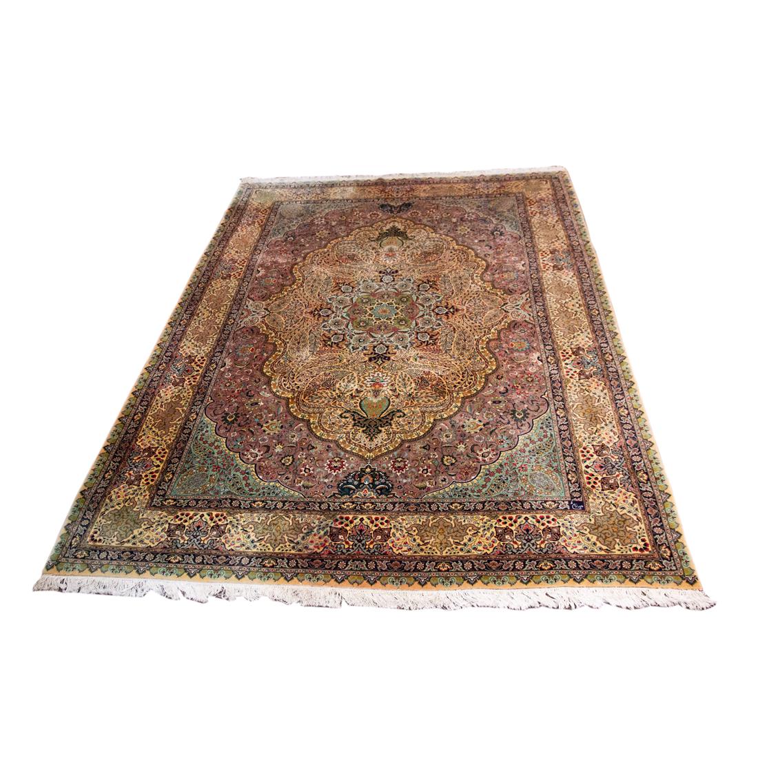 A Persian Tabriz carpet (1 of 4)