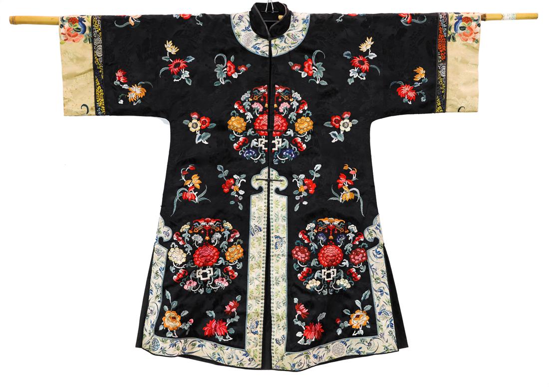 Chinese embroidered lady's robe (1 of 1)