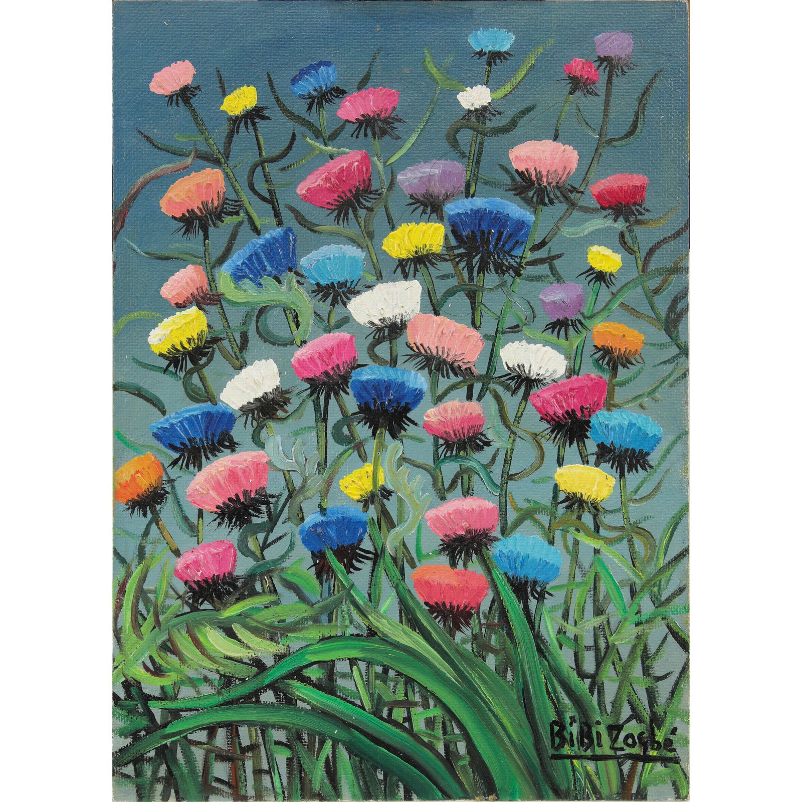 Painting, Bibi Zogbe (1 of 4)