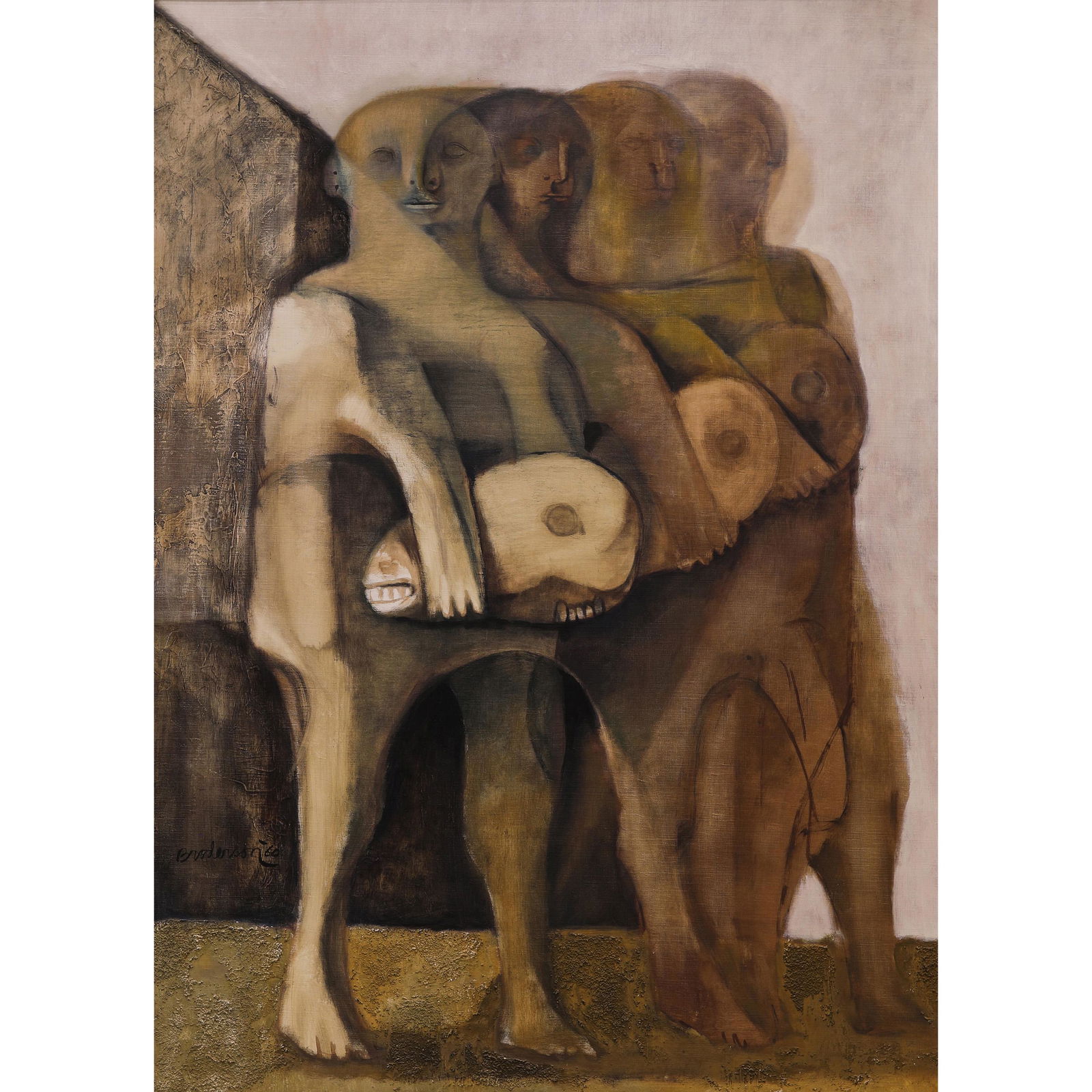 Painting, Morris Broderson (1 of 7)