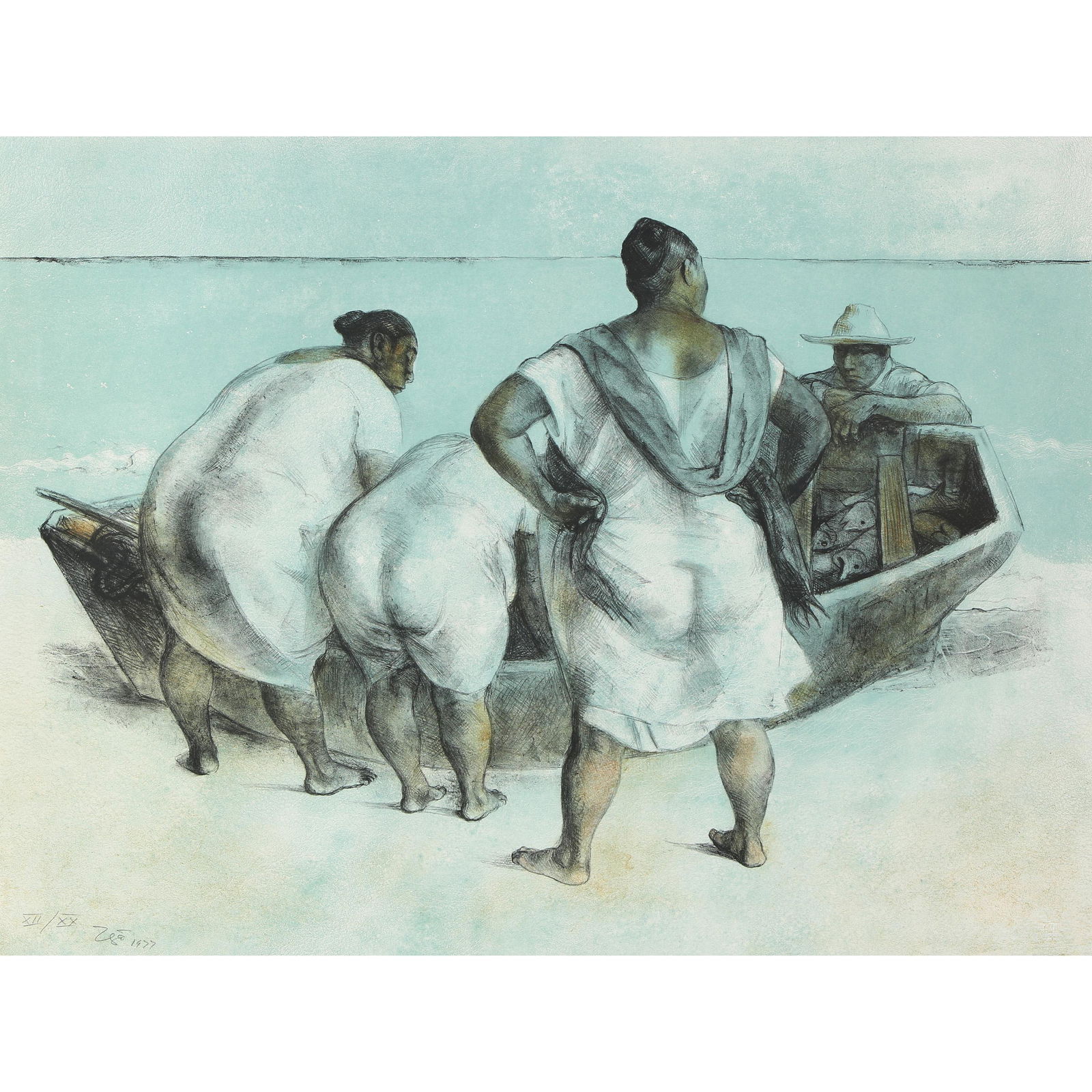 Print, Francisco Zuniga (1 of 6)