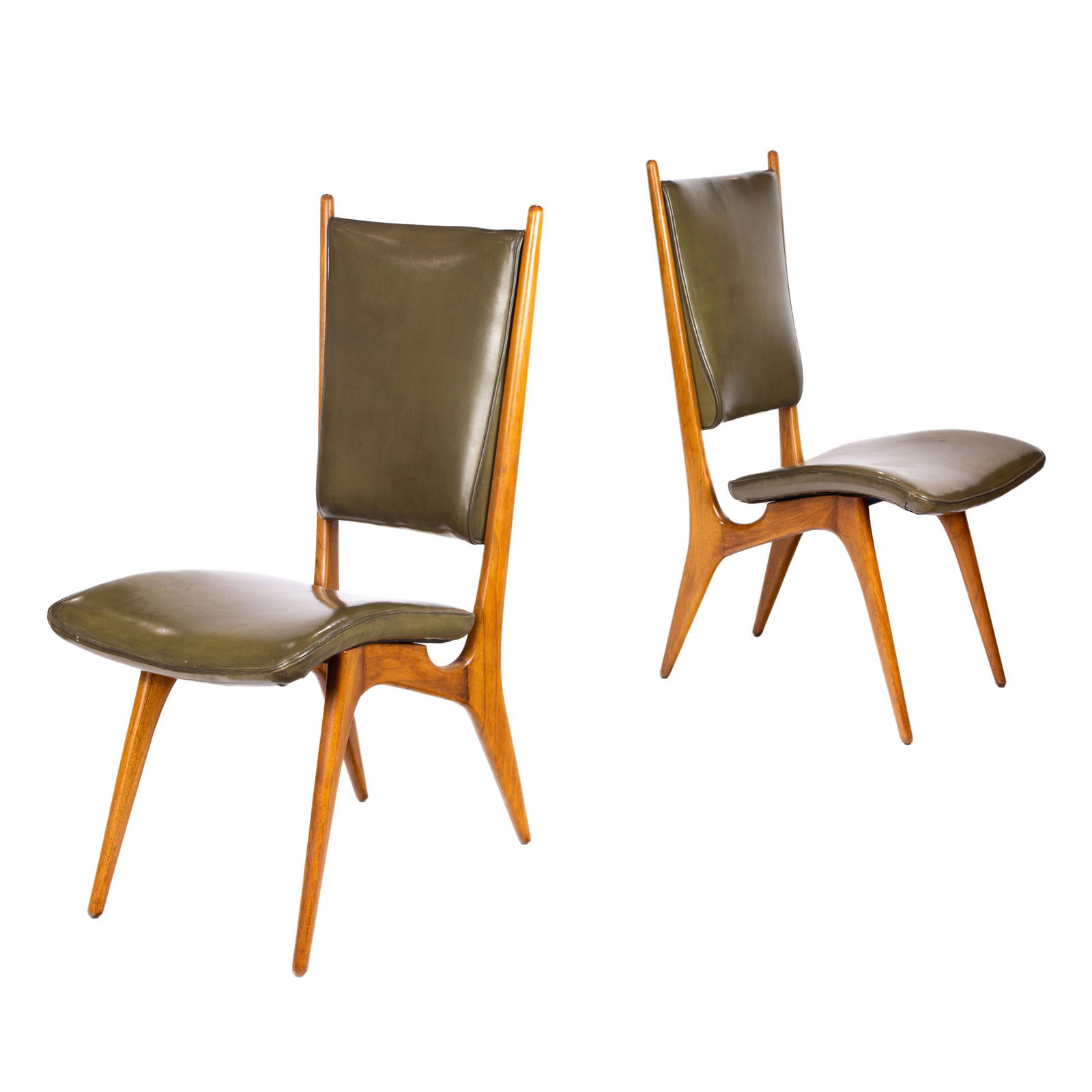 Vladimir Kagan side chairs, pair (1 of 3)