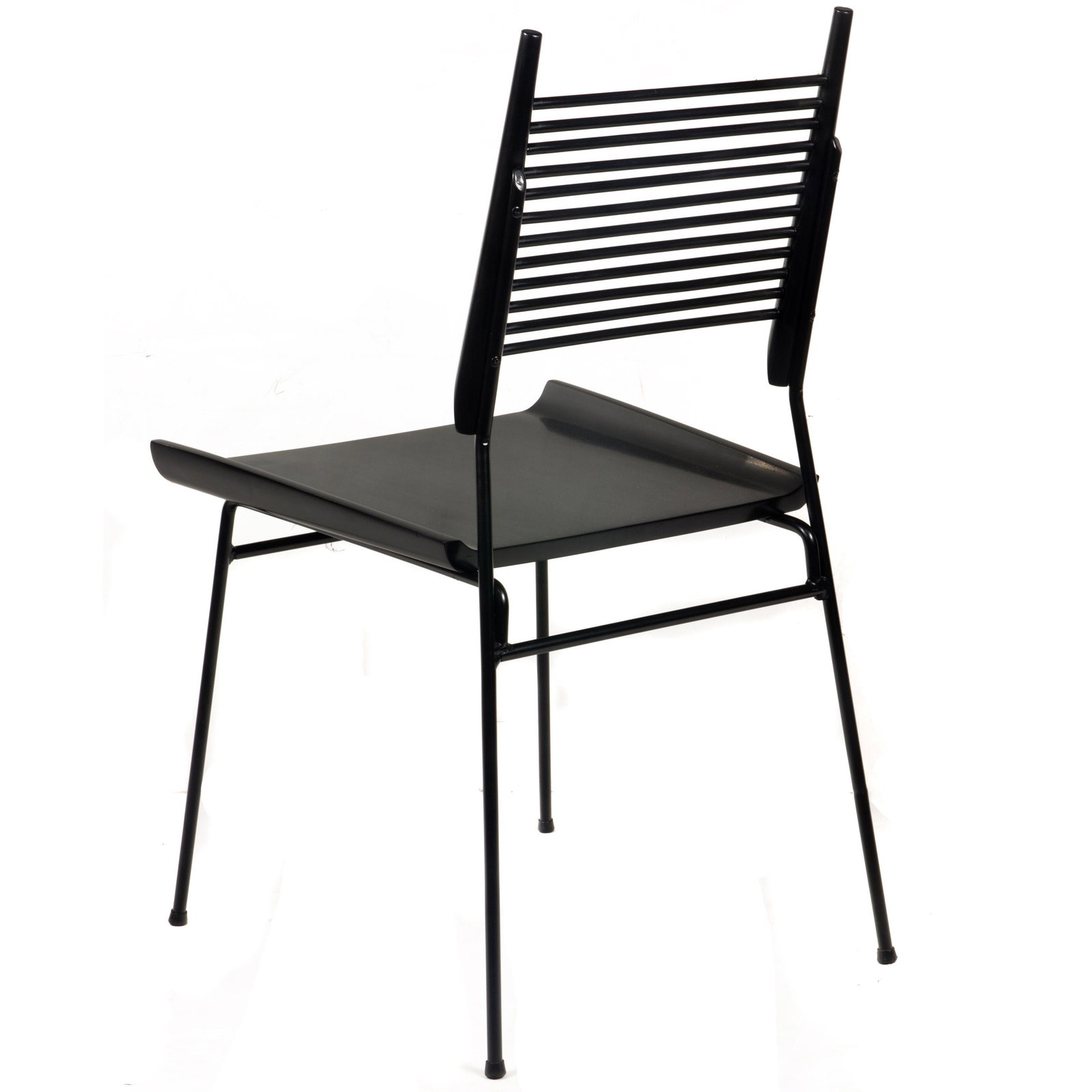 Paul McCobb, shovel chair: Paul McCobb, shovel chair black lacquer, 33.5"h