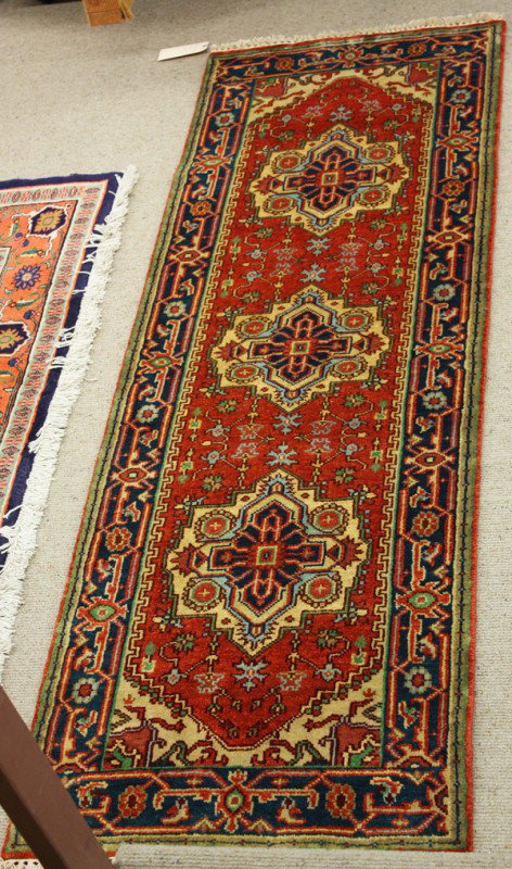 Agra Serapi runner, rug carpet: Agra Serapi runner, 2'7'' x 10'