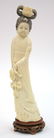 6680: Chinese Large Ivory Figure, Meiren