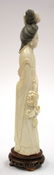 6680: Chinese Large Ivory Figure, Meiren - 4