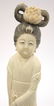 6680: Chinese Large Ivory Figure, Meiren - 5