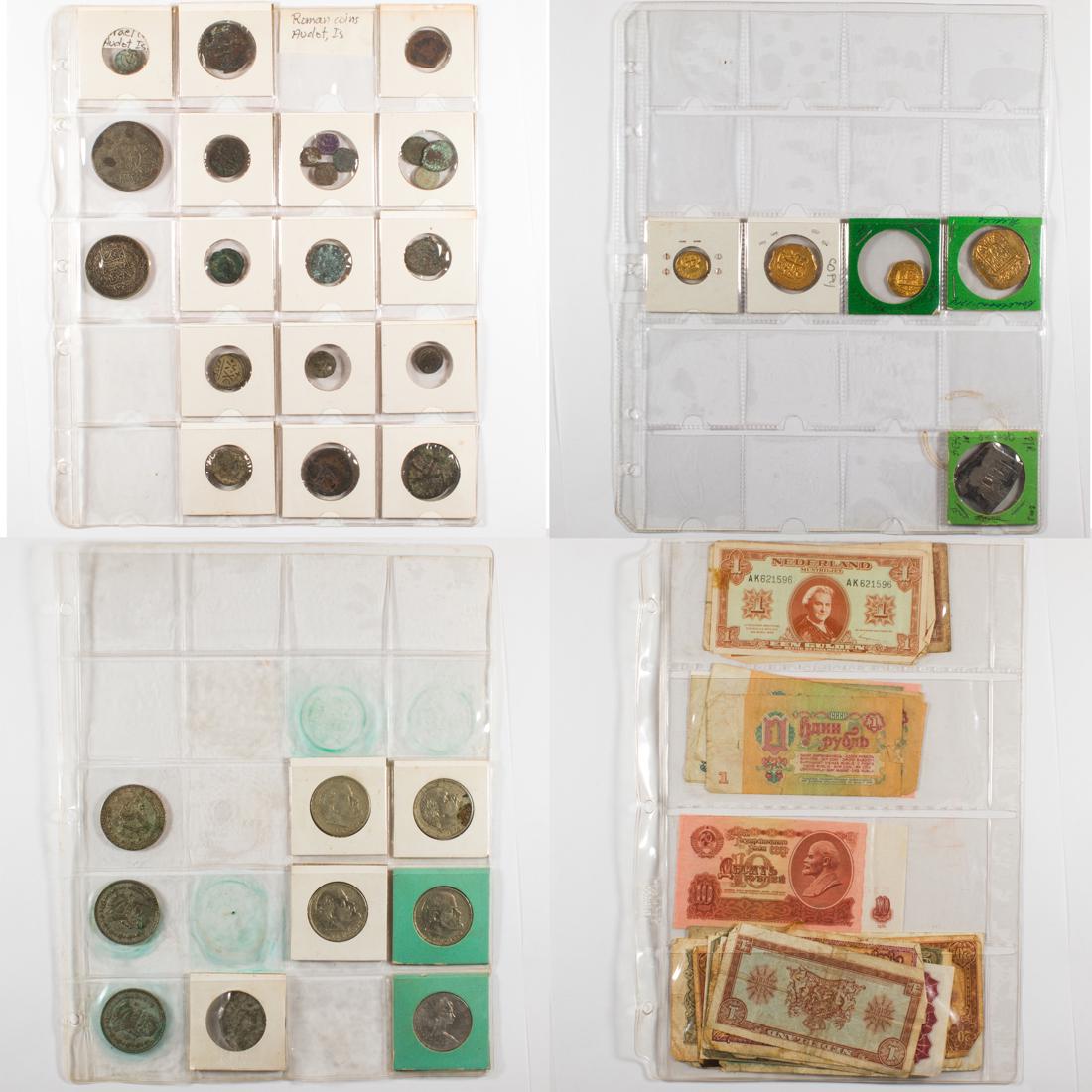 Album of (18) Roman or Roman style coins (1 of 9)