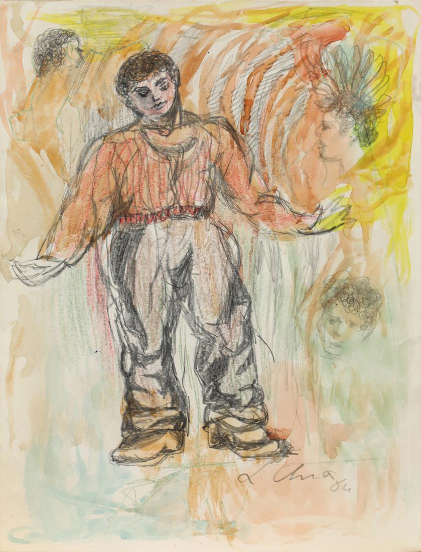 Work on paper, Sandro Chia (1 of 4)